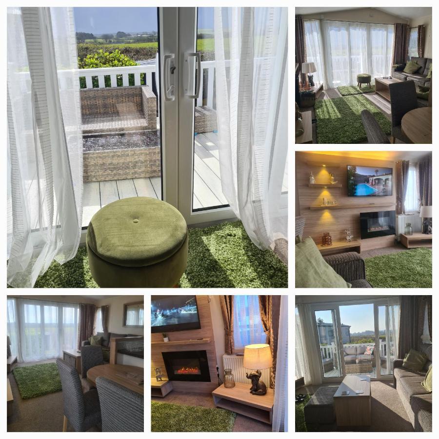Beautiful 2 Bedroom Caravan, Holiday Park Tenby Saint Florence ภายนอก รูปภาพ