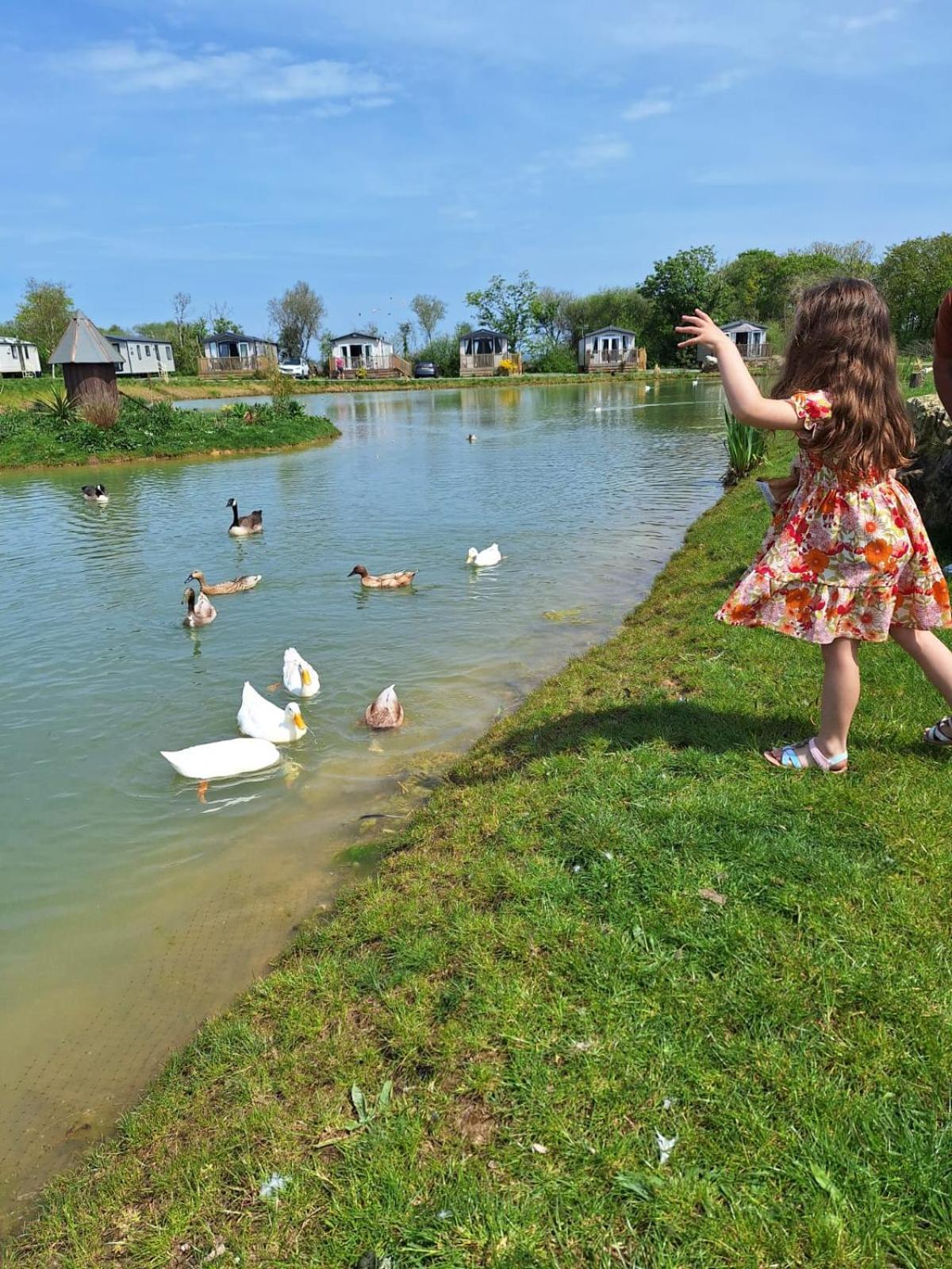Beautiful 2 Bedroom Caravan, Holiday Park Tenby Saint Florence ภายนอก รูปภาพ